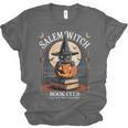 Salem Witch Book Club All Witches Welcome Halloween Reading Unisex Jersey T-Shirt