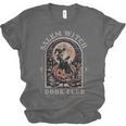 Salem Witch Book Club All Witches Welcome Spooky Halloween Unisex Jersey T-Shirt