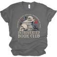 Sarcastic Proud Anti Social Member Of Introverted Book Club Unisex Jersey T-Shirt Sarcastic Proud Anti Social Member Of Introverted Book Club Unisex Jersey T-Shirt