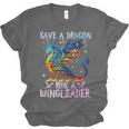 Save A Dragon Ride A Wingleader Books Dragon Lover Cute Unisex Jersey T-Shirt