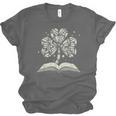 Shamrock Books St Patricks Day Bookworm Librarian Unisex Jersey T-Shirt
