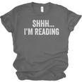 Shhh I'm Reading Book Lover Bookish Read Lover Outfit Unisex Jersey T-Shirt