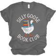 Silly Goose Book Club Reading Lover Unisex Jersey T-Shirt Silly Goose Book Club Reading Lover Unisex Jersey T-Shirt