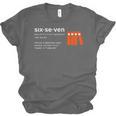 Six Seven Meme Reading Book Lover 6-7 67 Definition Unisex Jersey T-Shirt Six Seven Meme Reading Book Lover 6-7 67 Definition Unisex Jersey T-Shirt