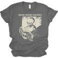 Skeleton Read More Books Unisex Jersey T-Shirt