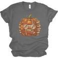Smart Book Pumpkin Retro Fall Teacher Reading Halloween Unisex Jersey T-Shirt Smart Book Pumpkin Retro Fall Teacher Reading Halloween Unisex Jersey T-Shirt