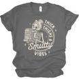 Smut Book Reader Spicy Romance Thick Thighs & Smutty Vibes Unisex Jersey T-Shirt