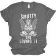 Smutty And Loving It Dark Fantasy Spicy Book Lover Unisex Jersey T-Shirt Smutty And Loving It Dark Fantasy Spicy Book Lover Unisex Jersey T-Shirt