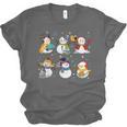 Snowman Reading Books Teacher Christmas Librarian Bookworm Unisex Jersey T-Shirt Snowman Reading Books Teacher Christmas Librarian Bookworm Unisex Jersey T-Shirt