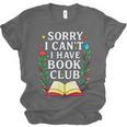 Sorry I Can't I Have Book Club Unisex Jersey T-Shirt