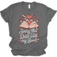 Sorry This Is a Date With My Book Valentine Unisex Jersey T-Shirt