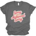 Sorry I'm Awkward Sorry Introvert Humor Unisex Jersey T-Shirt Sorry I'm Awkward Sorry Introvert Humor Unisex Jersey T-Shirt