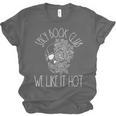 Spicy Book Club Women Dark Romance Lover Bookish Skeleton Unisex Jersey T-Shirt Spicy Book Club Women Dark Romance Lover Bookish Skeleton Unisex Jersey T-Shirt