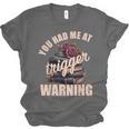 Spicy Books Merch Dark Romance You Had Me At Trigger Warning Unisex Jersey T-Shirt Spicy Books Merch Dark Romance You Had Me At Trigger Warning Unisex Jersey T-Shirt