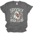Spooky Book Club Cute Ghost Reading Book Halloween Costume Unisex Jersey T-Shirt
