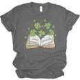St Patricks Day Book Lover Librarian Reading Saint Pattys Unisex Jersey T-Shirt