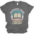 Support Your Local Library Book Lovers Unisex Jersey T-Shirt Support Your Local Library Book Lovers Unisex Jersey T-Shirt