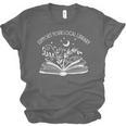 Support Your Local Library Book Reading Books Unisex Jersey T-Shirt