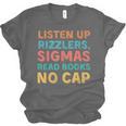 Teacher English Read Books Listen Up Rizzlers Unisex Jersey T-Shirt