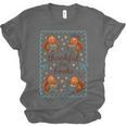 Thankful For Books Turkey Reading Book Lovers Fall Teacher Unisex Jersey T-Shirt