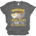 That’s What I Do Read Books I Drink Tea And I Forget Things Unisex Jersey T-Shirt That’s What I Do Read Books I Drink Tea And I Forget Things Unisex Jersey T-Shirt