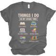 Things I Do In My Spare Time Book Reader Book Reading Lover Unisex Jersey T-Shirt Things I Do In My Spare Time Book Reader Book Reading Lover Unisex Jersey T-Shirt
