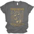 Tired Mom Club Bookish Things Booktrovert Book Lover Unisex Jersey T-Shirt