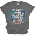 Tired Moms Book Club Coffee Chaos And Chapters Graphic Unisex Jersey T-Shirt