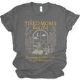 Tired Moms Book Club Running On Coffee Chaos And Chapters Unisex Jersey T-Shirt