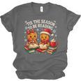 ’Tis The Season To Be Reading Book Lover Unisex Jersey T-Shirt ’Tis The Season To Be Reading Book Lover Unisex Jersey T-Shirt