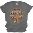 History Month Afro Women Girls Book Lover Librarian Unisex Jersey T-Shirt