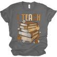 History Month I Teach Melanin Book Black Teacher Unisex Jersey T-Shirt
