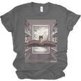 Totally Weird Tees Cat Library Book Reading Literary Unisex Jersey T-Shirt Totally Weird Tees Cat Library Book Reading Literary Unisex Jersey T-Shirt
