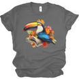 Toucan Reading Book Unisex Jersey T-Shirt