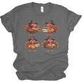 Turkey Reading Books Shirt Thanksgiving Turkey Bookworm Unisex Jersey T-Shirt