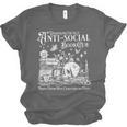 Unapologetically Anti Social Book Club Introvert Reader Unisex Jersey T-Shirt Unapologetically Anti Social Book Club Introvert Reader Unisex Jersey T-Shirt