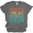 I Used To Be A People Person I Introvert Unisex Jersey T-Shirt I Used To Be A People Person I Introvert Unisex Jersey T-Shirt