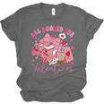Valentine All Booked Book Coffee Coquette Bow Girl Women Unisex Jersey T-Shirt Valentine All Booked Book Coffee Coquette Bow Girl Women Unisex Jersey T-Shirt