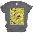 Varsity-Gold Yellow Comic Book University Varsity-Gold Unisex Jersey T-Shirt