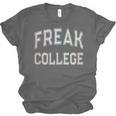 Vintage Sarcastic FREAK COLLEGE Introvert Anti Social Unisex Jersey T-Shirt Vintage Sarcastic FREAK COLLEGE Introvert Anti Social Unisex Jersey T-Shirt