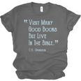 Visit Many Good Books But Live In The Bible Spurgeon Quote Unisex Jersey T-Shirt