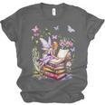 Watercolor Butterfly Fairy Read Book Library Fantasy Novel Unisex Jersey T-Shirt Watercolor Butterfly Fairy Read Book Library Fantasy Novel Unisex Jersey T-Shirt
