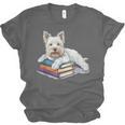 West Highland Terrier Books Dog Breed Westie Unisex Jersey T-Shirt West Highland Terrier Books Dog Breed Westie Unisex Jersey T-Shirt