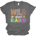 Wild About Reading Library Day Reading Books & Bookworm Unisex Jersey T-Shirt Wild About Reading Library Day Reading Books & Bookworm Unisex Jersey T-Shirt