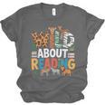 Wild About Reading Zoo Animals Books Reader Lover Unisex Jersey T-Shirt Wild About Reading Zoo Animals Books Reader Lover Unisex Jersey T-Shirt