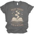 Witchy Book Club Pagan Reader Occult Fiction Coven Ritual Unisex Jersey T-Shirt
