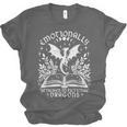 Women Dragons Bookish Fantasy Book Club Book Lover Reader Unisex Jersey T-Shirt