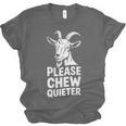 Women's Please Chew Quieter Introvert Quietness Silence Lover Unisex Jersey T-Shirt Women's Please Chew Quieter Introvert Quietness Silence Lover Unisex Jersey T-Shirt