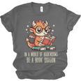 In World Of Bookworms Be Book Dragon Cute Women Kids Men Unisex Jersey T-Shirt