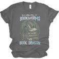 In A World Of Bookworms Be A Book Dragon Book Lover Reader Unisex Jersey T-Shirt